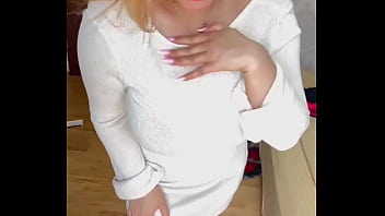 White dress looks sexy