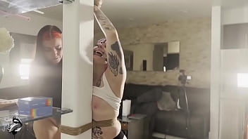 This scene will forever be a favorite it was so fun pushing them and making such a pretty red mess