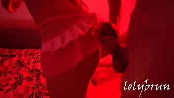 Swallows a big dick and gets her ass broken