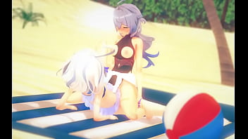 Ganyu y furina cogiendo en modo lesbiana