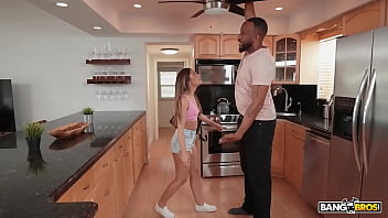 Bangbros xxlayna marie gets pounded hard by her stepdad until gets cum all over her face