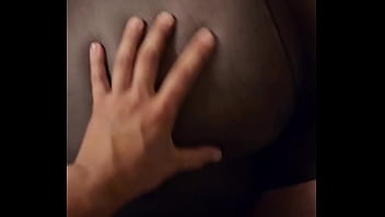 Spanking phat ass in tights