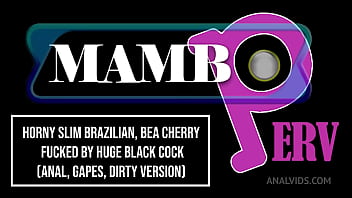 Horny slim brazilian bea cherry fucked by huge black cock anal gapes dirty version atm datm dirty talk ob400bigg
