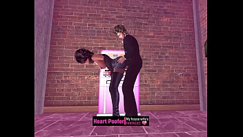 Cogiendo en la cancha de basket