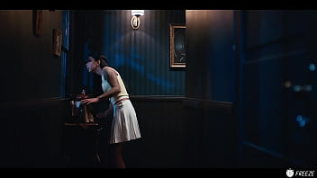 Frozen lesbian sex coco bae gets time stopped and fucked by horny brunette