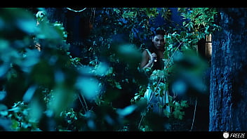 Frozen lesbian sex coco bae gets time stopped and fucked by horny brunette