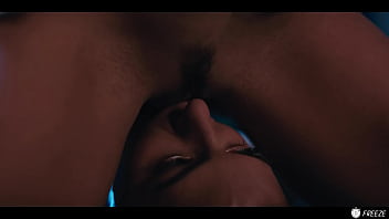 Frozen lesbian sex coco bae gets time stopped and fucked by horny brunette