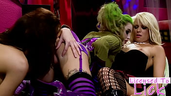 Licensed to lick anna lovato threeway lesbian cosplay