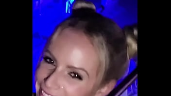 Pov blonde raver slut takes you to rooftop to suck and get creampie