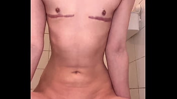 Bouncing on my dildo