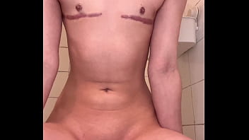 Bouncing on my dildo