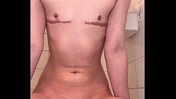 Bouncing on my dildo