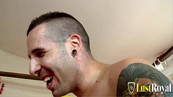 Blonde girl loves big dick in pussy in mouth