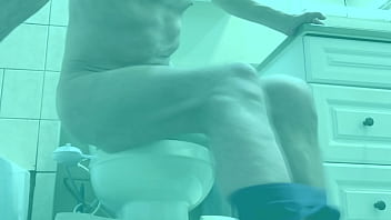 Stretching muscles fascia tendons and joints on the toilet series 1