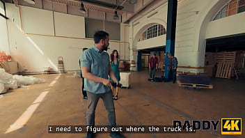 Daddy4k nicole rae pussy got too wet when he caught us