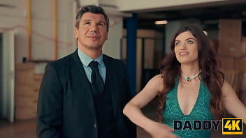 Daddy4k nicole rae pussy got too wet when he caught us