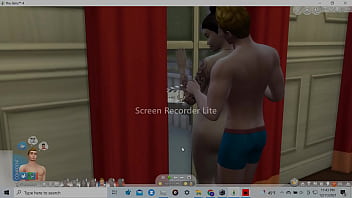 Lucky guy gets his boner crushed by thick wide hips asian