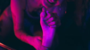 Sexy bia with feet restraint to tickle and worship