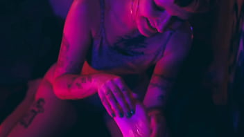 Sexy bia with feet restraint to tickle and worship