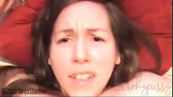 Destitute little step sister fucked by step brother in the bathroom winky pussy cock ninja