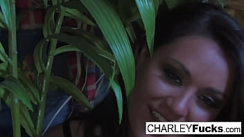 Busy brunette gets jizz