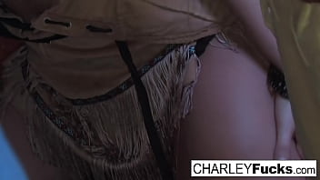 Busy brunette gets jizz