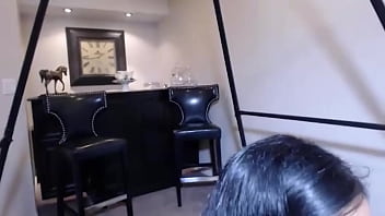 Maxine x got a big & fast sybian she rides it like a maniac