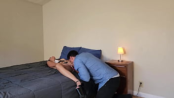 Slutty latina maid sasha sweetness gets stuffed after caught toying on the job