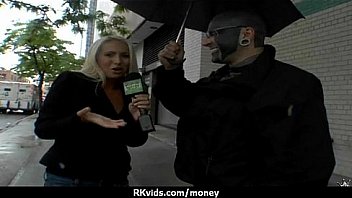 Desperate teen naked in public and fucks to pay rent 26