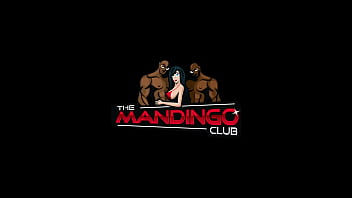 Blonde step sisters role playing santas helpers double up on bbc