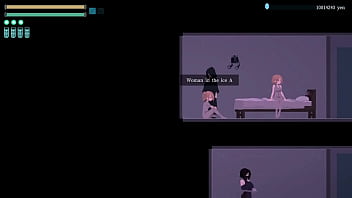 One man in dusk city