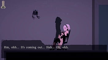 One man in dusk city