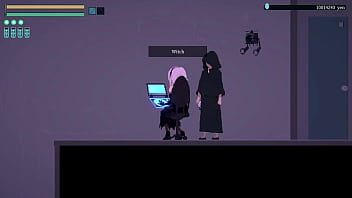 One man in dusk city