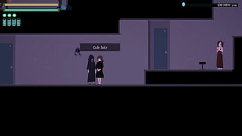 One man in dusk city