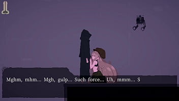 One man in dusk city