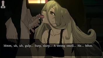 One man in dusk city