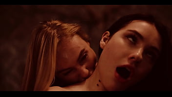 Mature Blonde Vampire Preys On Hot Teenager Nancy Ace & Matty Mila Red Bites Lesbian Domination Trailer thumbnail