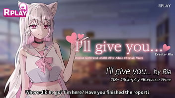 The asmr of cute korean girl friend