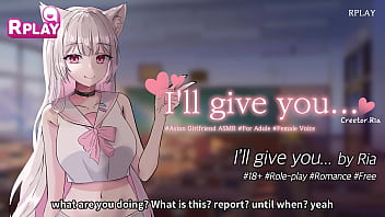 The asmr of cute korean girl friend