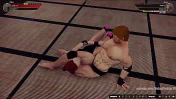 Vilkor vs anna nf3d mixed kinky combat maledom