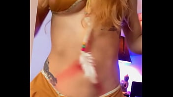 Masturbating with one of my favorite toys while i use my fingers and show you my sensitive vagina and a close up view and open it for you to eat it