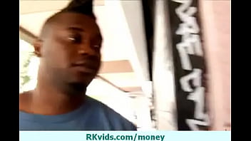 Busty amateur listens to the money talk 18