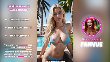 Hot ai blonde babes at pool party 12 sexy images