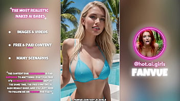 Hot ai blonde babes at pool party 12 sexy images