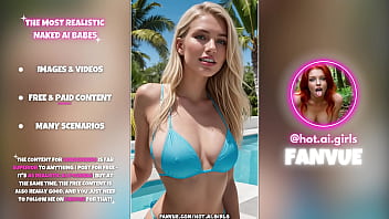 Hot ai blonde babes at pool party 12 sexy images