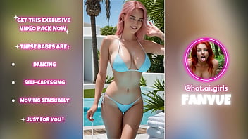 Hot ai blonde babes at pool party 12 sexy images