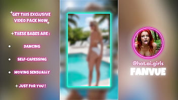 Hot ai blonde babes at pool party 12 sexy images