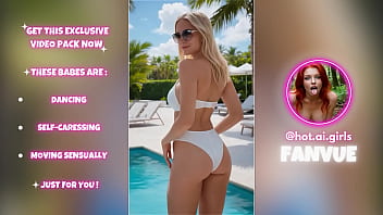 Hot ai blonde babes at pool party 12 sexy images