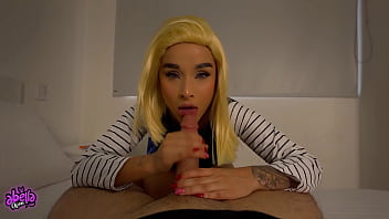 Android 18 from dbz loves getting fucked and swallowing cum pov Android 18 from dbz loves getting fucked and swallowing cum pov