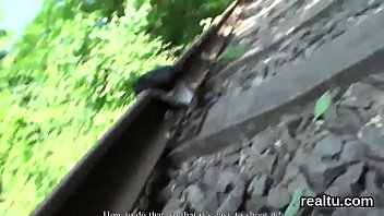 Ravishing czech cutie gets seduced in the supermarket and penetrated in pov